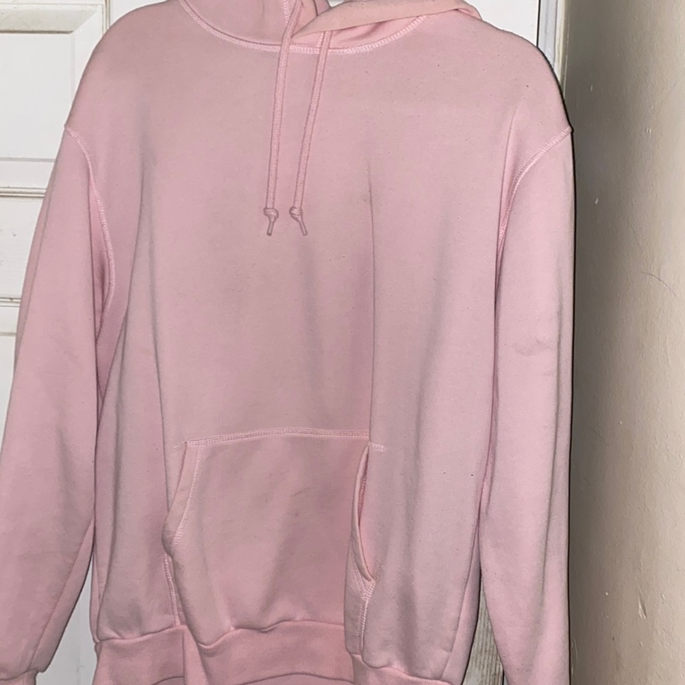 Pink hoodie